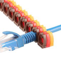 0-9 DİJİTAL KODLU RENKLİ KABLO İŞARETLEYİCİ ( NUMARATÖR ) 1,5MM