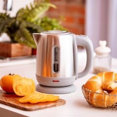 Crown CRW-7211 1800W 1.8 Litre Lüks Çelik Su Isıtıcı Kettle İnox