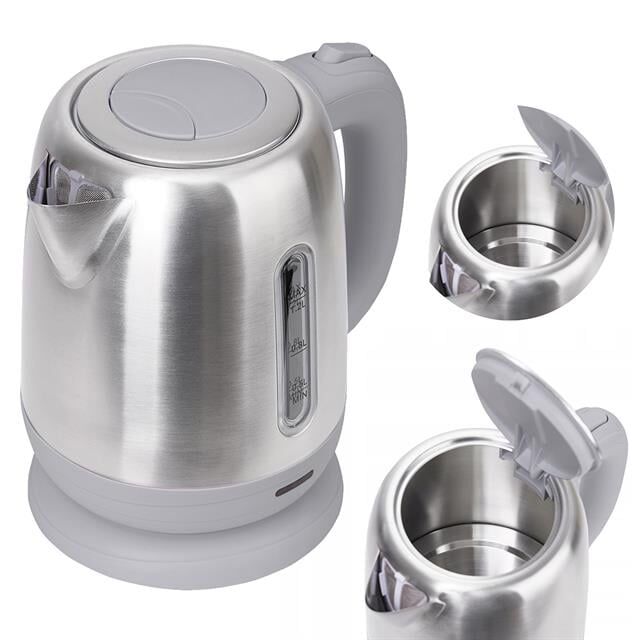 Crown CRW-7211 1800W 1.8 Litre Lüks Çelik Su Isıtıcı Kettle İnox