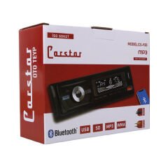 CARSTAR CS-920 ÇİFT USB/SD/FM/AUX/BLUETOOTH KUMANDALI OTO TEYP 4X60 WATT