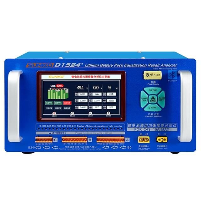 Sunkko 1524+ Lityum Pilli 15A Ekolayzer Ve Analiz Cihazı