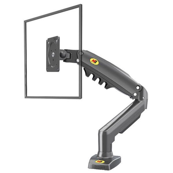 NORTH BAYOU F80 17 - 30 AMORTİSÖRLÜ STAND TEK KOL LCD / LED MONİTÖR TUTUCU STAND ASKI APARATI
