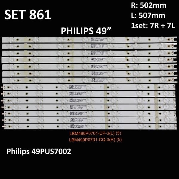 SET-0861 AL Led Backlight-SET - Class
