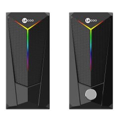 LENOVO LECOO DS104 6 VOLT 80 DB 1+1 KABLOLU IŞIKLI GAMING OYUNCU SPEAKER - HOPARLÖR