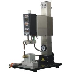 Glitter G350 Pnömatik Profesyonel Otomatik Pil Puntalama Kaynak Makinesi Kaynak Başlığı ve Kontrol Ünitesi