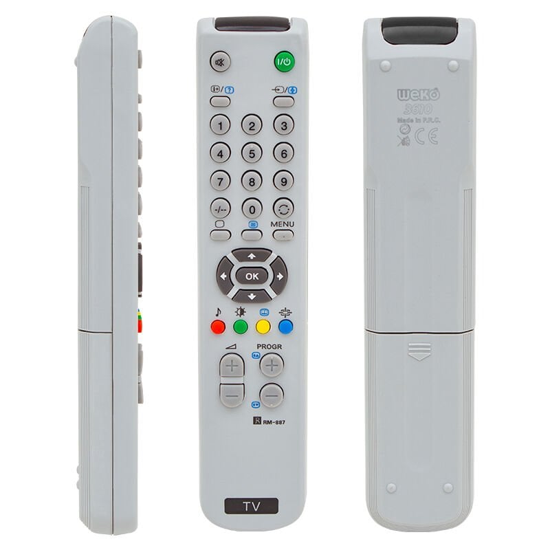 WEKO KT SONY RM 887 BEYAZ TV KUMANDA