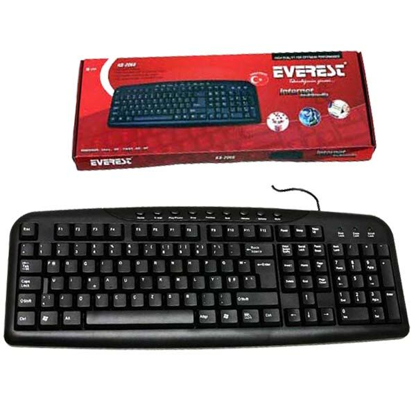 EVEREST KB-517U SİYAH USB F STANDART KLAVYE