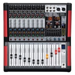 DDS D-8 P2000 FX 8 KANAL 2X1000W USB/SD/BLUETOOTH POWER MIXER
