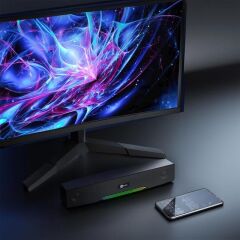 Lecoo DS109 Bluetooth/AUX/TF KART/USB 10W Soundbar Taşınabilir Stereo Masaüstü TV Hoparlör
