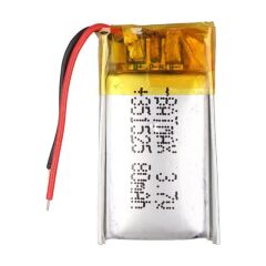 PowerMaster 351525 3.7V 80mAh Lityum Polimer (Li-po) Batarya Ciklet Pil