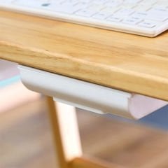 KENDİNDEN YAPIŞKANLI 21 CM X 15.5 CM X 3.2 CM PORTATİF PLASTİK MASA ALTI ORTA BOY ÇEKMECE