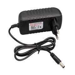 POWERMASTER PM-4531 12 VOLT - 2 AMPER 5.5*2.5 UÇLU PLASTİK KASA PRİZ TİPİ ADAPTÖR
