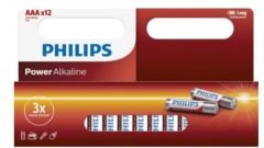 PHILIPS AAA ALKALİN İNCE KALEM PİL 12Lİ KARTELA