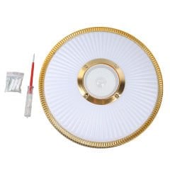 POWERMASTER AL-BL300 BEYAZ 34*8.5 CM 24 WATT BLUETOOTH HOPARLÖRLÜ TAVAN AYDINLATMA