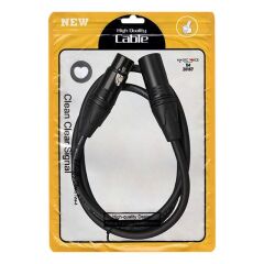 MagicVoice YN105 10 Metre Canon XLR Dişi - Canon XLR Erkek Stereo Plastik Jak Mikrofon Ses Kablosu