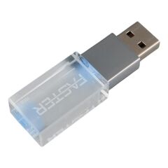 Faster 16 GB Mimi Serisi USB 3.0 Yüksek Hızlı Mavi Işıklı Metal Flash Bellek
