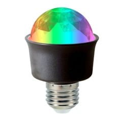 LEDX AL-KT6882 360 DERECE LED 3.3 WATT MİNİ E27 DUY RGB DİSKO LAMBA