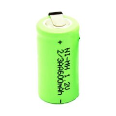 POWERMASTER PM-17934 1.2 VOLT 600 MAH NI-MH 2/3AA ŞARJ EDİLEBİLİR PUNTALI LİTYUM PİL