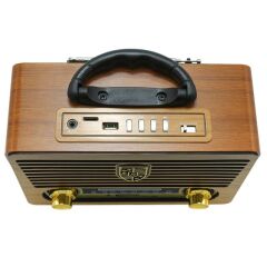 MagicVoice MV-115BT USB - SD - FM - Bluetooth Destekli Nostaljik Radyo