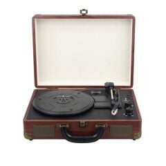 MagicVoice PU16 Retro Vintage Çanta Pikap - Radyo - Bluetooth - USB Mp3 Çalar