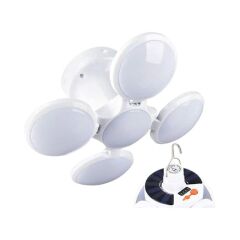 Premio PR-2038 5 Kanatlı Solar Bataryalı Şarjlı Katlanabilir Acil Durum Kamp Lambası