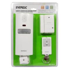 Everest EG-9830 PIR Kızılötesi Hareket Sensörlü Güvenlik Alarmı Uzaktan Kumandalı