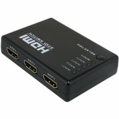 POWERMASTER PM-8342 5 GİRİŞ 1 ÇIKIŞ HDMI SWITCHER TOPLAYICI KUMANDALI ADAPTÖRSÜZ