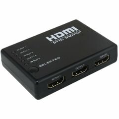 POWERMASTER PM-8342 5 GİRİŞ 1 ÇIKIŞ HDMI SWITCHER TOPLAYICI KUMANDALI ADAPTÖRSÜZ