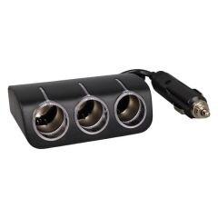 Olesson 1521 12-24V 120W 80 CM Kablolu 3'LÜ Araç Çakmak Çoklayıcı