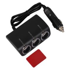 Olesson 1521 12-24V 120W 80 CM Kablolu 3'LÜ Araç Çakmak Çoklayıcı