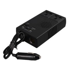 Olesson 1664 DC 12-24V 200W Oto Araç Power İnverter 1x Çakmak Girişi - 1x TYPE-C - 2x USB - 2x 220V Üniversal Priz