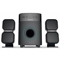 Mikado MD-360BT 2+1 38W BT/AUX/USB/FM/LED Ekran Multimedia Speaker Ev Sinema Sistemi
