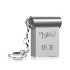Powerway Mini 128GB Metal Mini USB 3.0 Flash Bellek Yüksek Hızlı