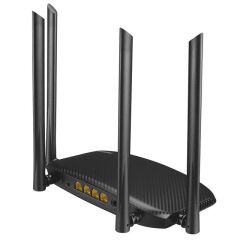 Everest EWR-AC5-V3 AC1200Mbps Dual Band Wi-Fi 2.4G/5G 6dBi Anten Kablosuz Router