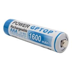 PowerMaster PM-9539 Ni-MH 1.2V 1600mAh AAA Şarj Edilebilir Şarjlı İnce Kalem Pil (2'li Paket)