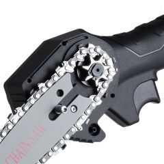 PowerMaster PM-20309 Zincirli Şarjlı Matkap Testere 24 Volt - 550 Watt