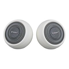 MagicVoice MV-24845 1+1 USB AUX Oval Multımedia Ses Sistemi Speaker - Hoparlör 2X3Watt