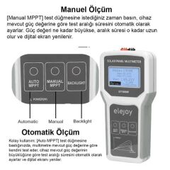 PowerMaster PM-26940 1800 Watt Fotovoltaik MPPT Solar Panel Voltaj Multimetre 12-60V