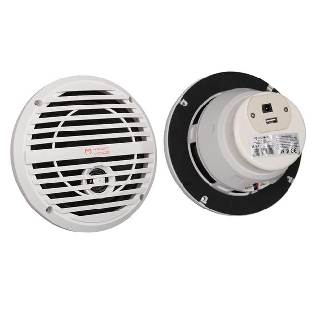 Magicvoice 65-2BQ5S 6.5' Usb'li 60 Watt Çiftli Marine Horn Hoparlör