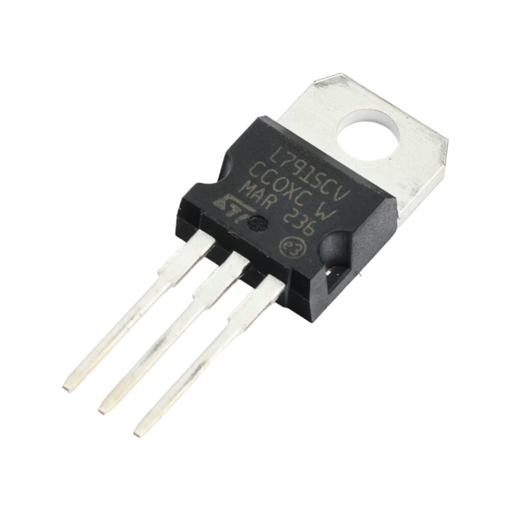UA 7915 TO-220 VOLTAJ REGULATOR IC  ST