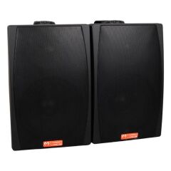 MagicVoice MV-03 16 CM 60 Watt Komütatörlü Hat Trafolu Siyah Sütun Hoparlör (2'li Takım)