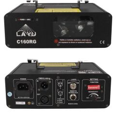Layu C160RG Kırmızı-Yeşil Çift Renk Beam Efekt Lazeri