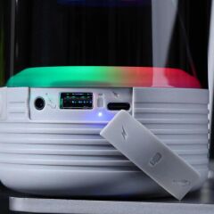 TG TG369 USB-SD-FM-Bluetooth Destekli Taşınabilir Rgb Işıklı Wireless Hoparlör