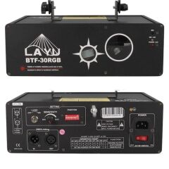 Layu BTF-30RGB White 1.5W RGB Animasyon ve Beam Lazer Sistemi