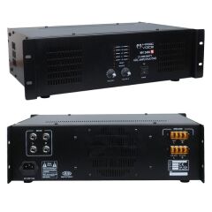 Magicvoice MV-2400 2x400 Watt 4-8 Ohm -100 V 19 Rack Hat Trafolu Power Anfi