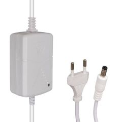 Weko Tottolet 1200 12 Volt - 3.2 Amper 5.5 2.5 Uçlu Yerli Üretim Plastik Kasa Beyaz Masaüstü Adaptör