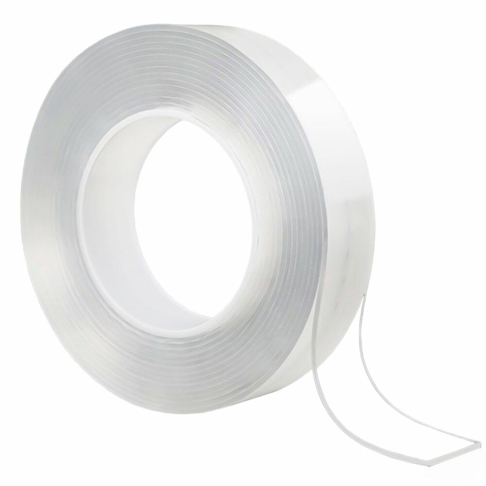 SUNUP ÇİFT TARAFLI NANO TEKNOLOJİ SÜPER YAPIŞTIRICI ŞEFFAF BANT 1MM*2CM*3M