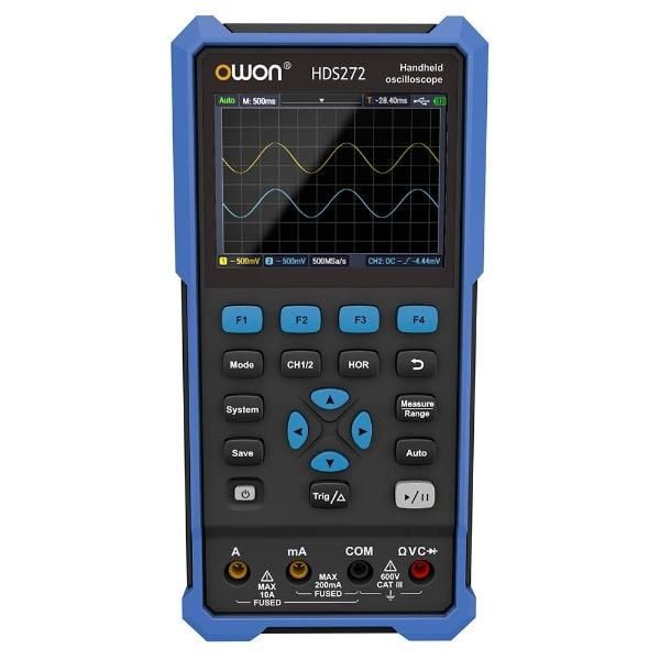 HDS 272S Cep Tipi Osiloskop + Multimetre - OWON