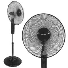 Everest FAN11 Cool Air 16'' 45 Watt 5 Pervaneli 3 Kademe 1200RPM Zaman Ayarlı Vantilatör Siyah