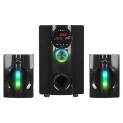 Mikado MD-95BT 20W Siyah Multimedya FM/BT/SD/USB Speaker Hoparlör 2+1 Ses Sistemi